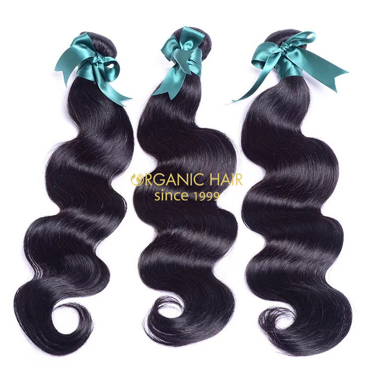 Virgin malaysian body wave hair weave 